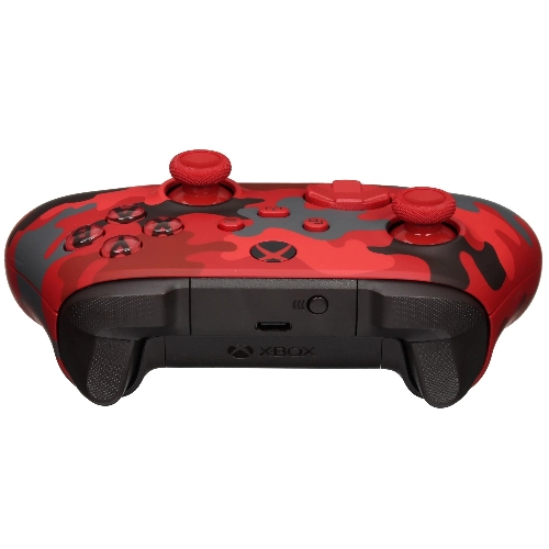 Геймпад Microsoft Xbox, Daystrike Camo, красный камуфляжный