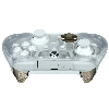 Геймпад Microsoft Xbox, Ghost Cipher, прозрачный 