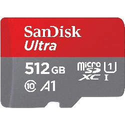 Карта памяти SanDisk Ultra microSDXC 512 ГБ [SDSQUAC-512G-GN6MN]