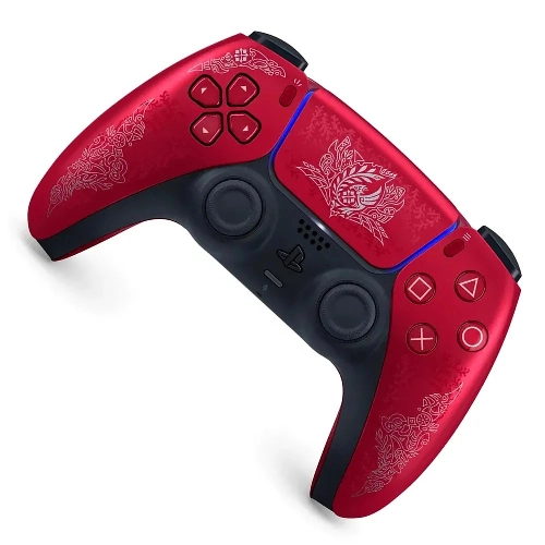 Геймпад PS5 Sony Dualsense, Moster Hunter Edition, красный/черный