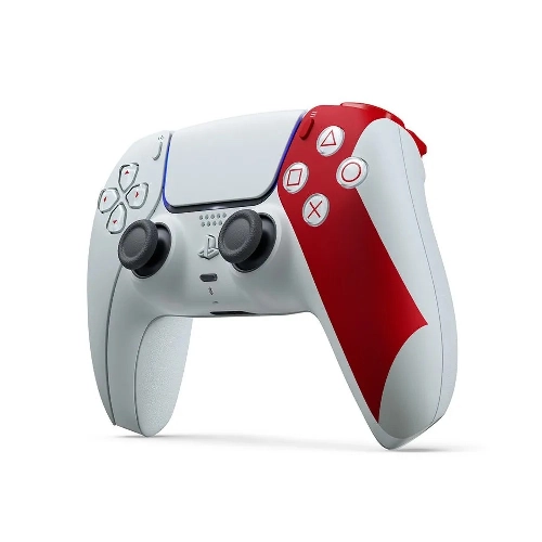 Геймпад PS5 Sony Dualsense, God of War 20th Anniversary, белый/красный