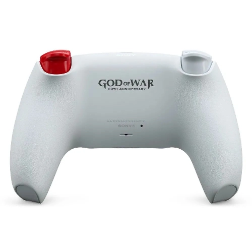 Геймпад PS5 Sony Dualsense, God of War 20th Anniversary, белый/красный