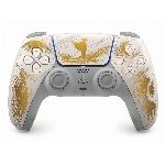 Геймпад PS5 Sony Dualsense, Ghost of Yotei, Gold, белый/золотистый