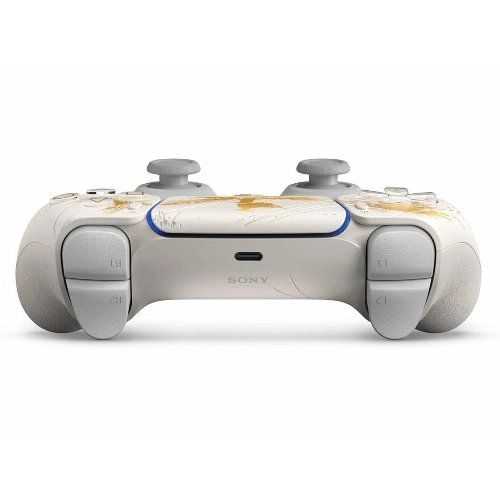 Геймпад PS5 Sony Dualsense, Ghost of Yotei, Gold, белый/золотистый