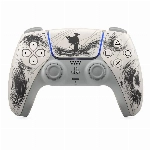 Геймпад PS5 Sony Dualsense, Ghost of Yotei Black, белый/черный