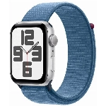 Умные часы Apple Watch Series SE Gen 2 40 мм, Aluminium Case, Серебристый/Голубой 