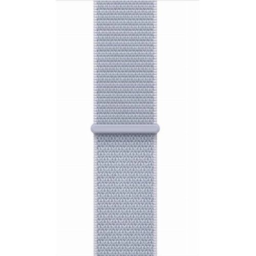 Умные часы Apple Watch Series 10 42 мм, Aluminium Case GPS, Sport Loop, Silver/Blue Cloud 