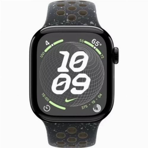 Умные часы Apple Watch Series 10 42 мм, M/L 140-245 мм, Aluminium Jet Black Case with Midnight Sky Nike Sport Band