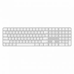 Клавиатура Apple Magic Keyboard with Touch ID and Numeric Keypad USB–C (MXK73), White, белый