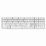 Клавиатура Apple Magic Keyboard with Touch ID and Numeric Keypad USB–C (MXK73), White, белый