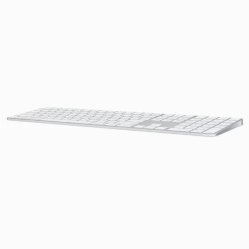 Клавиатура Apple Magic Keyboard with Touch ID and Numeric Keypad USB–C (MXK73), White, белый