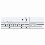 Клавиатура Apple Magic Keyboard with Touch ID and Numeric Keypad USB–C (MXK73RS/A), White, белый
