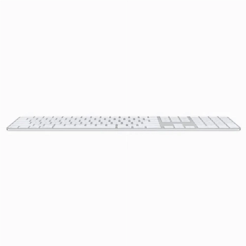 Клавиатура Apple Magic Keyboard with Touch ID and Numeric Keypad USB–C (MXK73RS/A), White, белый