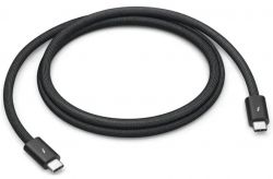 Кабель Apple Thunderbolt 4, USB-C, 1 м, черный