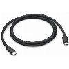 Кабель Apple Thunderbolt 4, USB-C, 1 м, черный