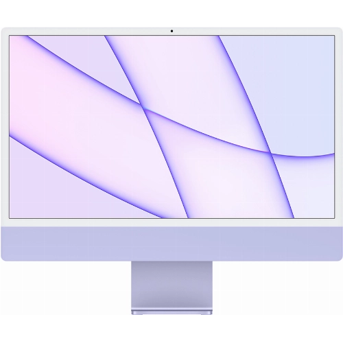 Apple iMac 24 Retina 4,5K (MGPP3), M1 (8C CPU, 8C GPU), 8 ГБ, 256 ГБ SSD, Purple, фиолетовый