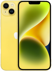 Смартфон Apple iPhone 14 256 ГБ, Dual: nano SIM + eSIM, желтый