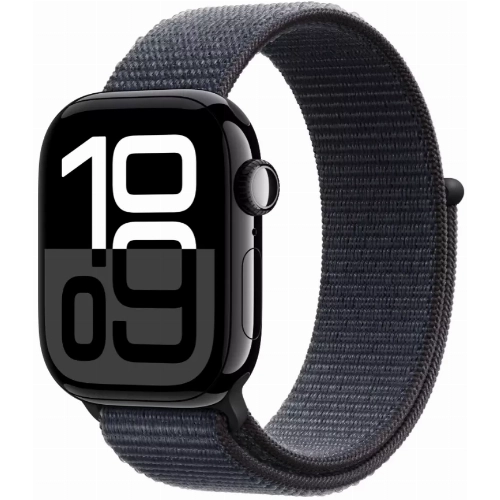 Умные часы Apple Watch Series 10 42 мм, Aluminium Case GPS, Sport Loop, Black