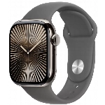 Умные часы Apple Watch Series 10 42 мм, M/L 140-245 мм, Titanium Case GPS+Cellular, Gray
