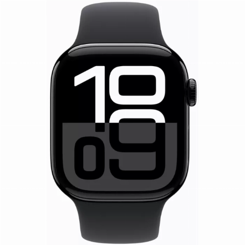 Умные часы Apple Watch Series 10 42 мм, S/M 130–200 мм, Aluminium Case GPS, Jet Black