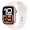 Умные часы Apple Watch Series 10 46 мм, M/L 140-245 мм, Aluminium Case GPS, Rose Gold