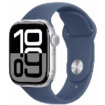 Умные часы Apple Watch Series 10 46 мм, M/L 140-245 мм, Aluminium Case GPS, Silver