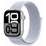 Умные часы Apple Watch Series 10 46 мм, Aluminium Case GPS, Sport Loop, Silver