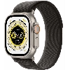 Apple Watch Ultra GPS + Cellular, 49 мм, корпус из титана, ремешок Trail черного/серого цвета, размер S/M