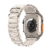 Apple Watch Ultra GPS + Cellular, 49 мм, корпус из титана, ремешок Alpine цвета «сияющая звезда», размер M
