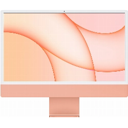 Apple iMac 24" Retina 4,5K (Z1330024S), M1 (8C CPU, 8C GPU), 16 ГБ, 1024 ГБ SSD, оранжевый