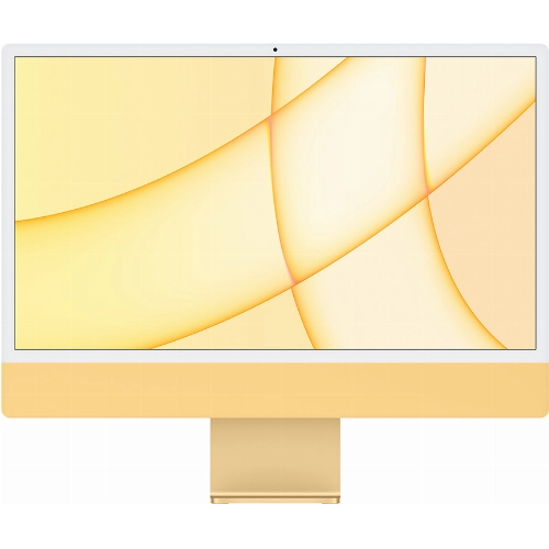 Apple iMac 24" Retina 4,5K (Z1330024S), M1 (8C CPU, 8C GPU), 16 ГБ, 1024 ГБ SSD, желтый