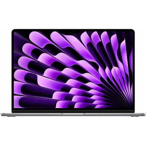 Apple MacBook Air 15" (M2, 8C CPU/10C GPU, 2023), 8 ГБ, 512 ГБ SSD, серый космос (MQKQ3)