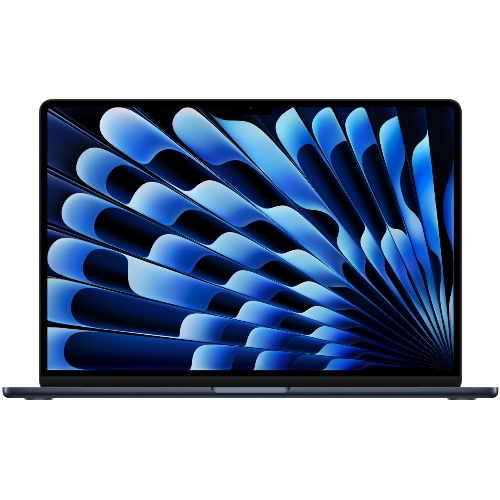 Apple MacBook Air 15" (M2, 8C CPU/10C GPU, 2023), 24 ГБ, 2048 ГБ SSD, полуночный черный (Z18T000PR)