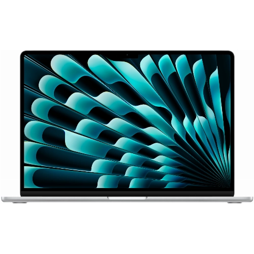 Apple MacBook Air 15" (M2, 8C CPU/10C GPU, 2023), 8 ГБ, 512 ГБ SSD, серебристый (MQKT3)