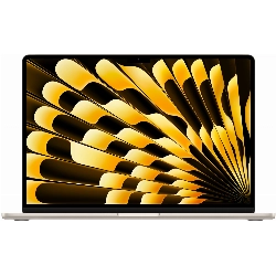 Apple MacBook Air 15" (M2, 8C CPU/10C GPU, 2023), 8 ГБ, 256 ГБ SSD, сияющая звезда (MQKU3)