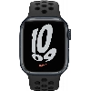 Умные часы Apple Watch Series 7 45 мм Aluminium Case with NIKE, темная ночь