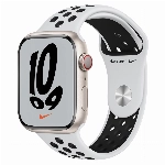 Умные часы Apple Watch Series 7 41 мм Aluminium Case with Starlight NIKE, сияющая звезда