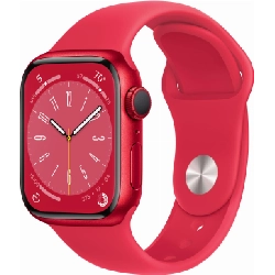 Умные часы Apple Watch Series 8 41 мм (PRODUCT)RED Aluminium Case with (PRODUCT)RED Sport Band, размер S/M