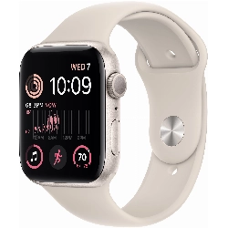 Умные часы Apple Watch Series SE Gen 2 44 мм Aluminium Case, сияющая звезда, размер M/L