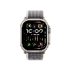 Apple Watch Ultra 2 GPS + Cellular, 49 мм, корпус из титана, ремешок Trail зеленого/серого цвета, размер S/M