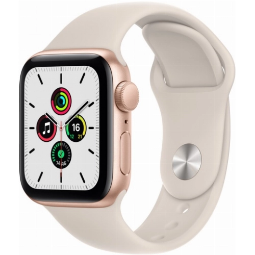 Умные часы Apple Watch SE 44 мм Aluminium Case, розовое золото