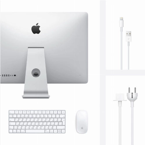 Apple iMac 27" Retina 5K (MXWV2B/A), INTEL I7 3.7 ГГЦ, 8 ГБ, 512 ГБ SSD, серебристый