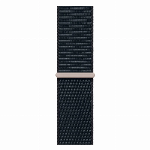 Apple Watch Series 9, 41 мм, корпус из алюминия цвета «темная ночь», нейлоновый ремешок цвета «темная ночь»
