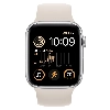 Умные часы Apple Watch SE 44 мм Silver Aluminium Case with Solo Loop, сияющая звезда