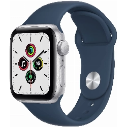 Умные часы Apple Watch SE 44 мм Aluminium Case, синий омут