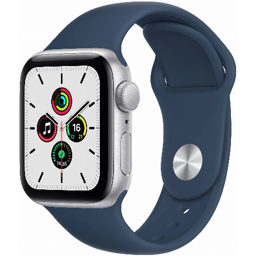 Умные часы Apple Watch SE 40 мм Aluminium Case, синий омут