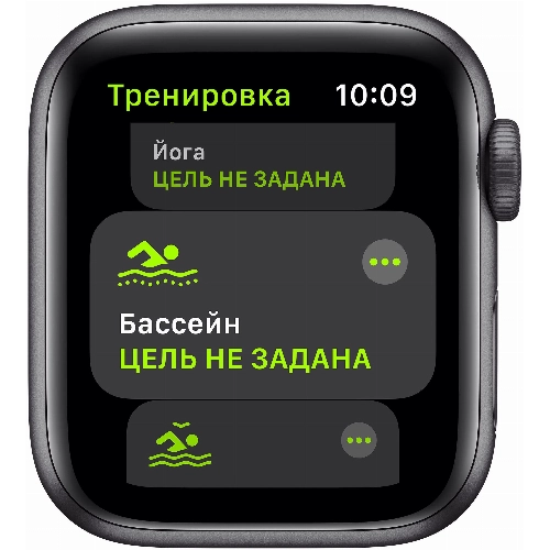 Умные часы Apple Watch SE 44 мм Aluminium Case with NIKE, cерый космос