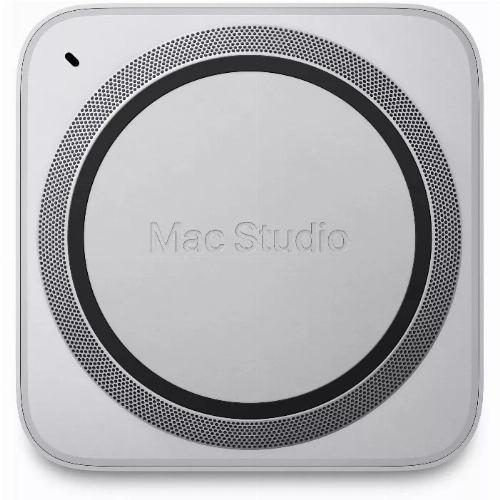 Настольный компьютер Apple Mac Studio (2022) M1 Ultra (MJMW3), 64/1024 ГБ, серебристый