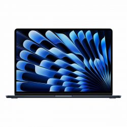 Apple MacBook Air 15" (M3, 8C CPU, 10C GPU, 2024) 8ГБ 256ГБ SSD , тёмная ночь (MRYU3)
