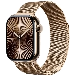 Умные часы Apple Watch Series 10 46 мм, Titanium Case Cellular, Milanese Loop, Gold